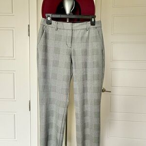 Express Checkered Gray Trousers